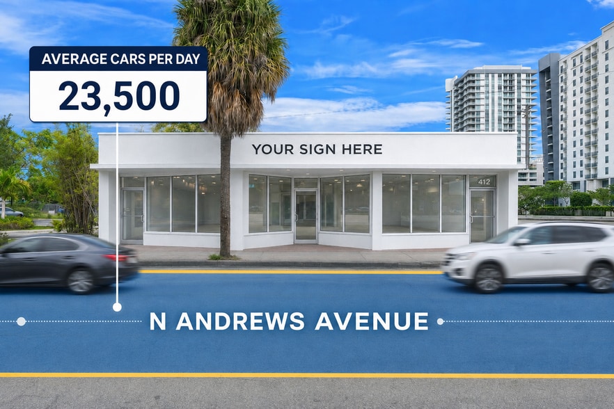 Primary Photo Of 412-416 N Andrews Ave, Fort Lauderdale Storefront Retail Office For Lease