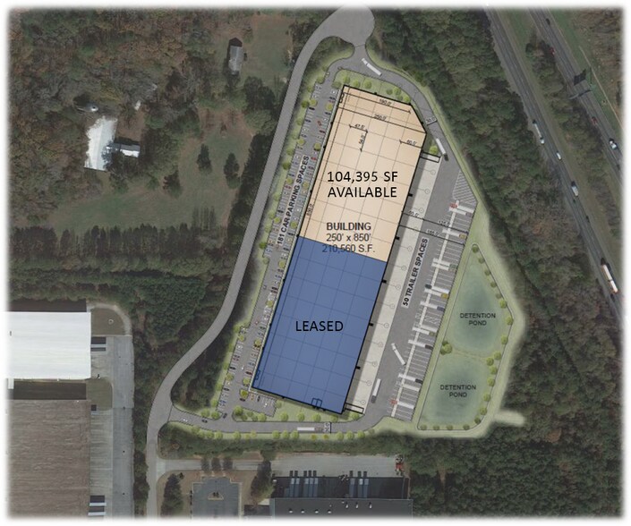 More Photos Of 400 Jerry Steele Ln, McDonough Distribution For Lease