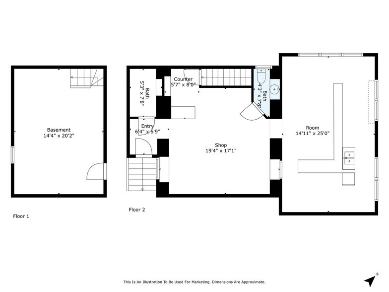 More Photos Of 170 High St / 173 Potomac St, Harpers Ferry Storefront Retail Residential For Sale