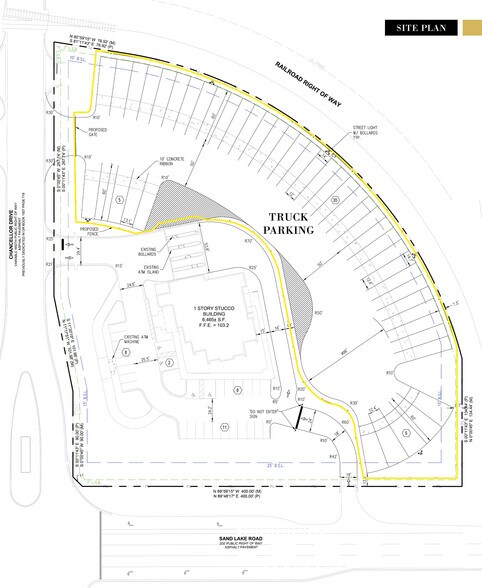 More Photos Of 2293 Sand Lake - Truck Parking, Orlando Land For Sale