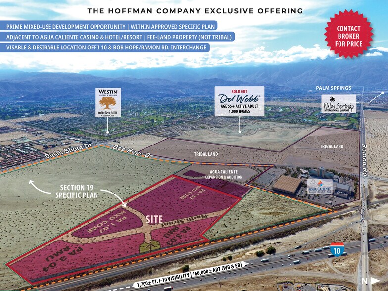 More Photos Of Ca I-10 @ Bob Hope/Ramon, Rancho Mirage Land For Sale