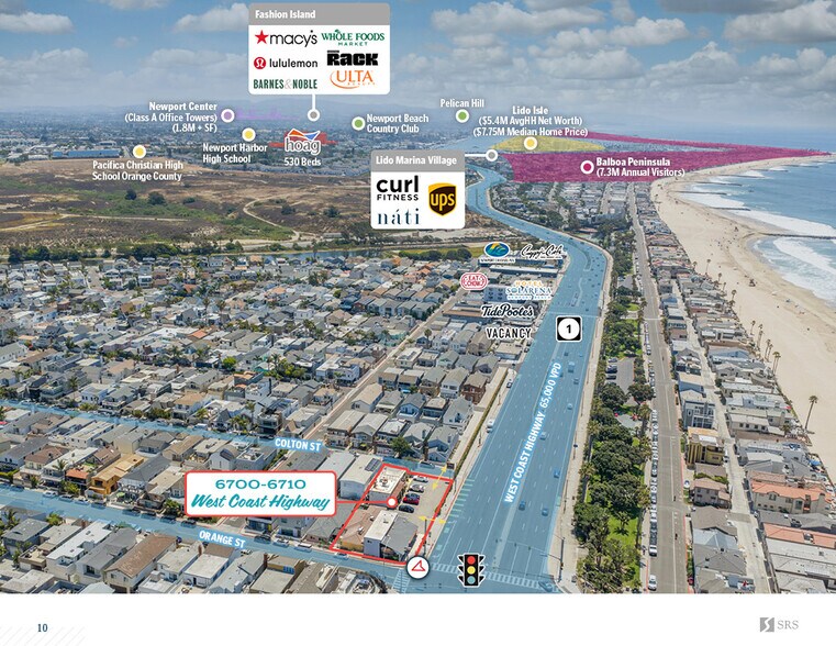 More Photos Of 6700-6710 West Coast Hwy, Newport Beach General Retail For Sale