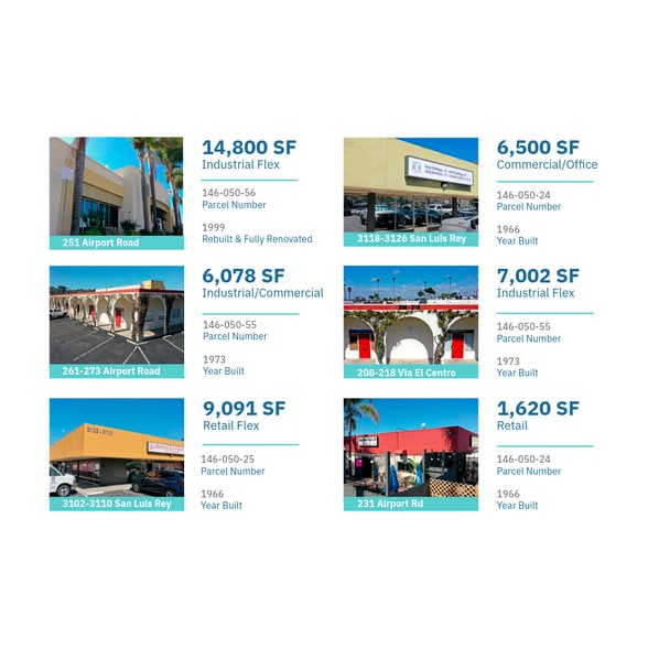 More Photos Of 261-273 Airport Rd, Oceanside Light Manufacturing For Lease