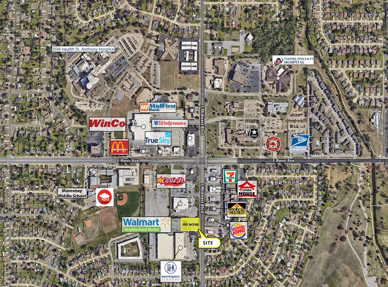 More Photos Of 301 S Midwest Blvd, Oklahoma City Land For Sale