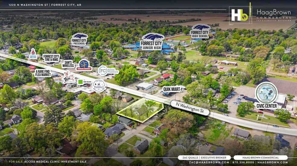 More Photos Of 1220 N Washington St, Forrest City Medical For Sale
