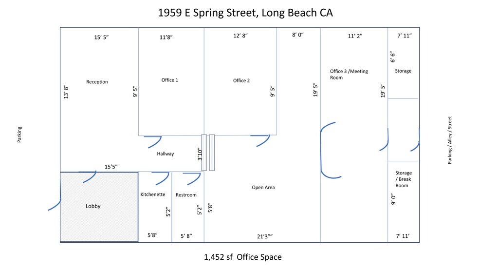 More Photos Of 1951-1965 E Spring St, Long Beach Loft Creative Space For Lease
