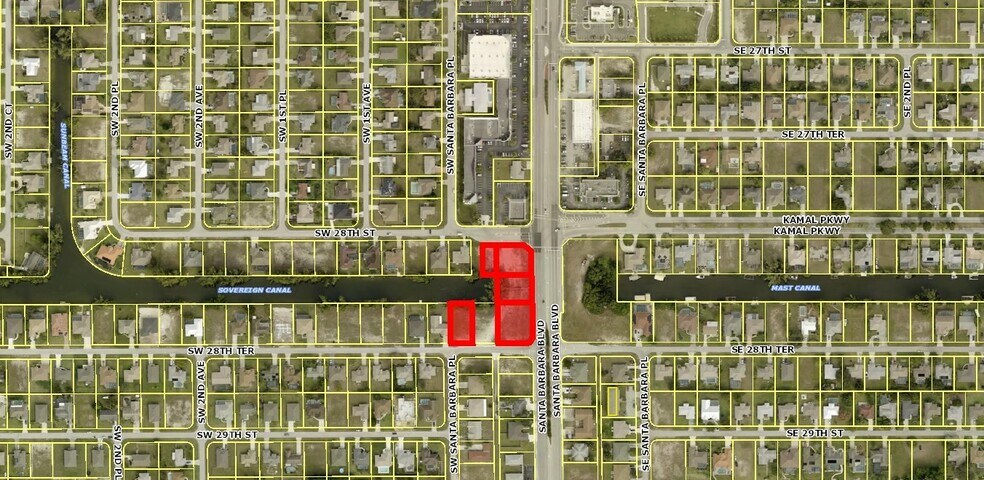 Primary Photo Of 2800-2814 Santa Barbara Blvd, Cape Coral Land For Sale