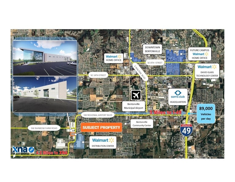 More Photos Of 5100 SW Regional Airport Blvd, Bentonville Warehouse For Lease