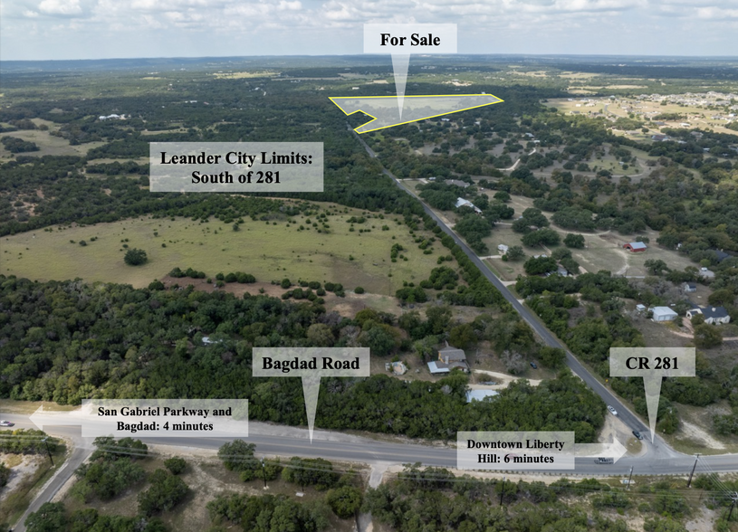 Primary Photo Of 550 County Road 281, Leander Land For Sale