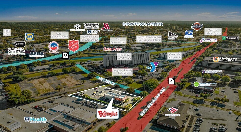 More Photos Of 1457 Walton Way, Augusta Fast Food For Sale