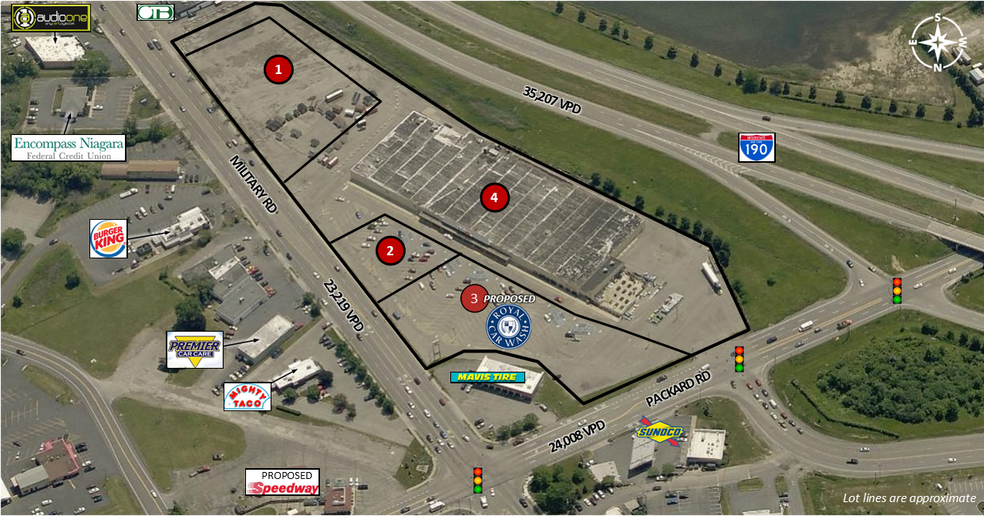 Primary Photo Of 2590 Military Rd, Niagara Falls Land For Sale