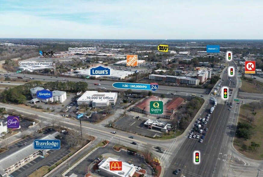 More Photos Of 7400 Northside Dr, North Charleston Restaurant For Lease