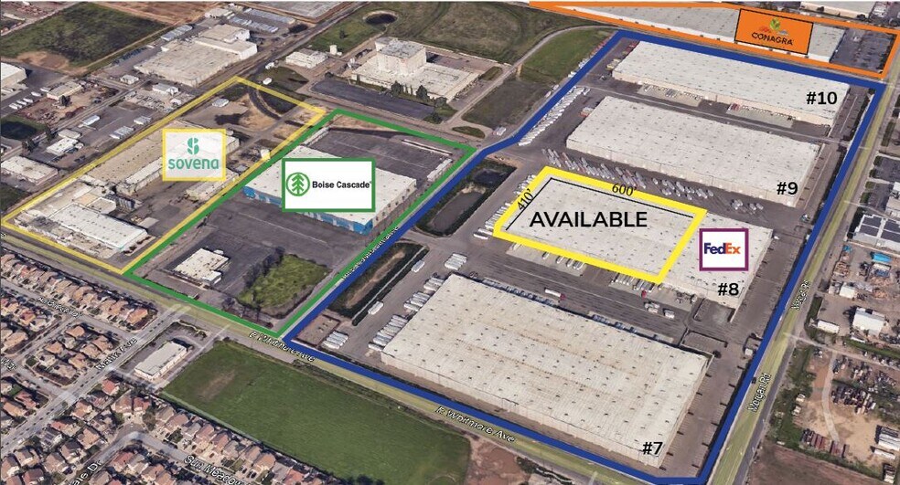 Primary Photo Of 1215 E Whitmore Ave, Modesto Warehouse For Lease