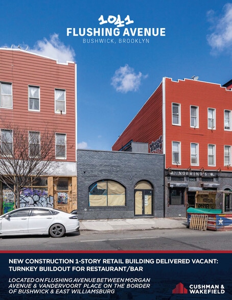 Primary Photo Of 1041 Flushing Ave, Brooklyn Restaurant For Sale