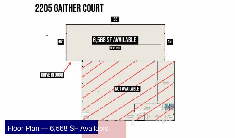 More Photos Of 2205 Gaither Ct, Archdale Warehouse For Lease