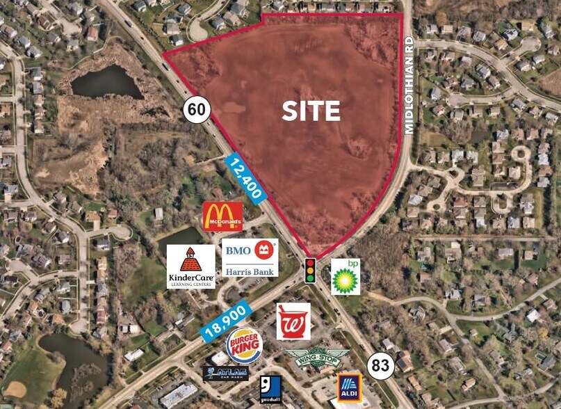 Primary Photo Of NEC Of Route 60/83 & Midlothian Rd, Mundelein Land For Sale
