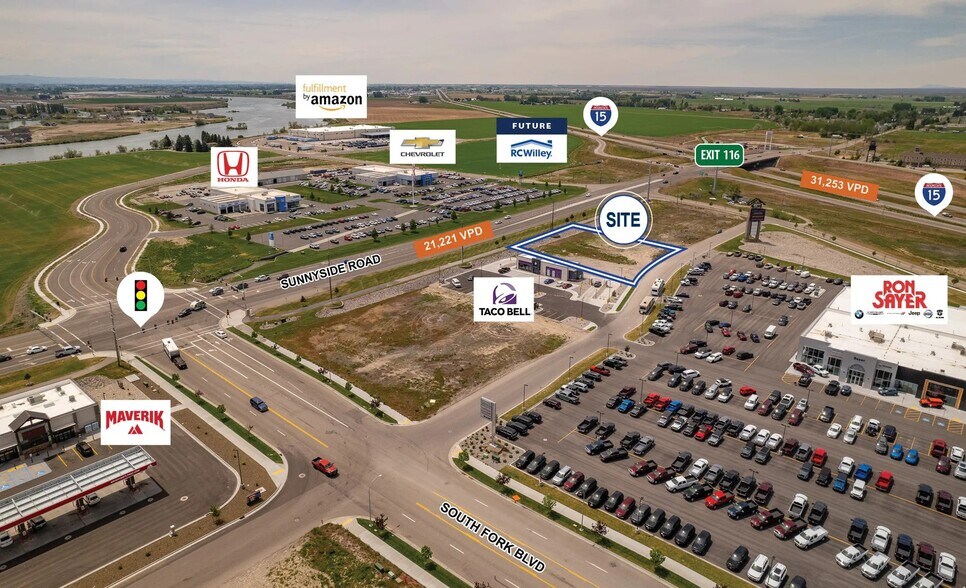 More Photos Of 3244 S Fork Blvd, Idaho Falls Land For Lease