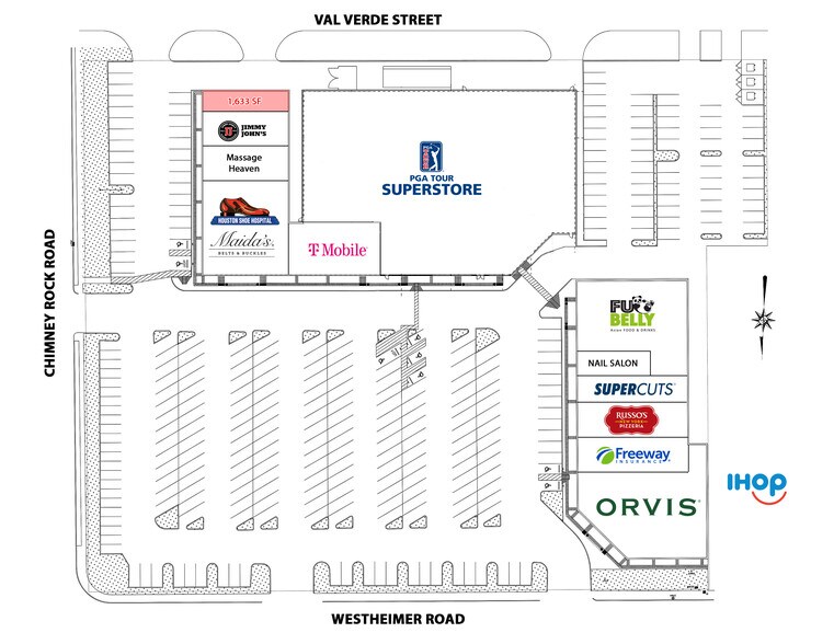 More Photos Of 5727 Westheimer Rd, Houston Unknown For Lease