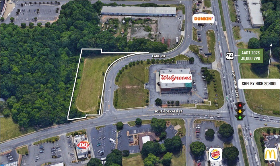 More Photos Of S Dekalb St and Earl Rd, Shelby Land For Sale
