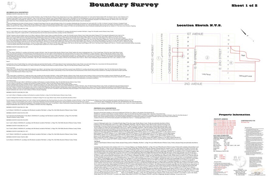 More Photos Of 97601 Overseas hwy, Key Largo Land For Sale