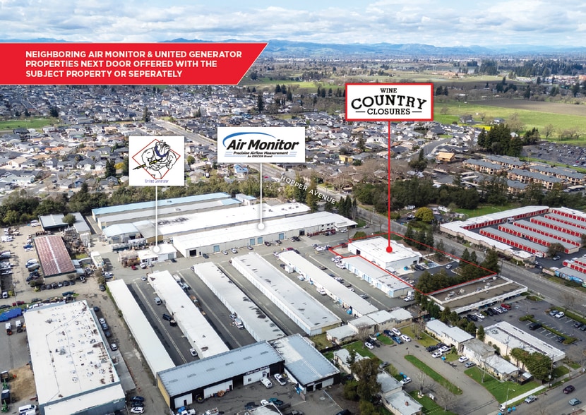 Primary Photo Of 1042 Hopper Ave, Santa Rosa Warehouse For Sale