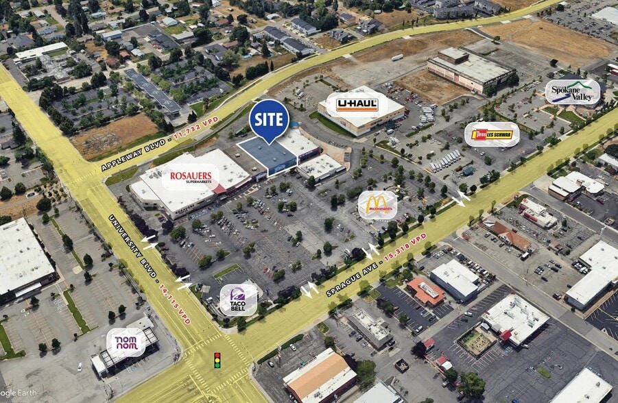 More Photos Of 10600-10614 E Sprague Ave, Spokane General Retail For Lease