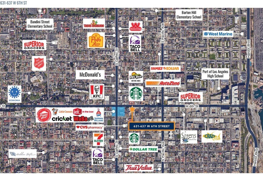 More Photos Of 631 W 6th St, San Pedro Land For Sale