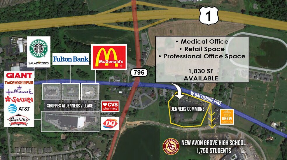 More Photos Of 390 Vineyard Way, West Grove Office For Lease