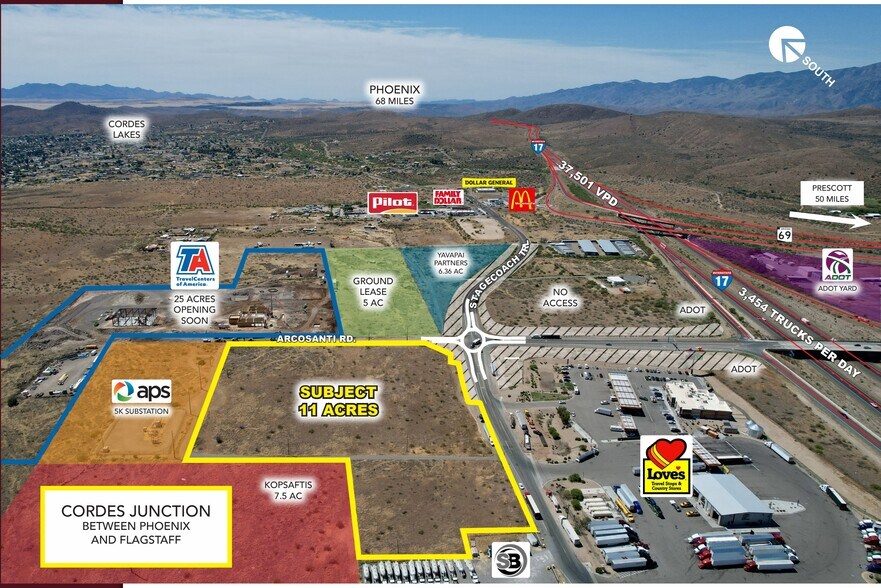 More Photos Of NWC Arcosanti & Stagecoach Tr, Mayer Land For Sale