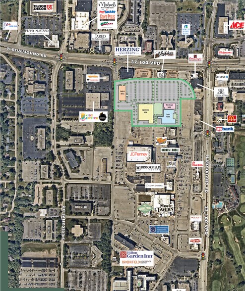 More Photos Of 15875 W Bluemound Rd, Brookfield General Retail For Lease