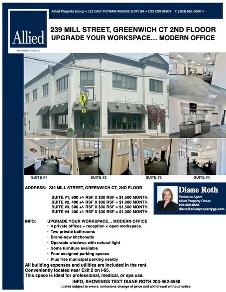 More Photos Of 239 Mill St, Greenwich Office For Lease
