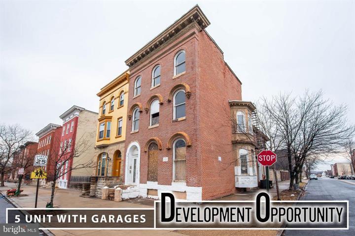Primary Photo Of 1100 W Lafayette Ave, Baltimore Apartments For Sale