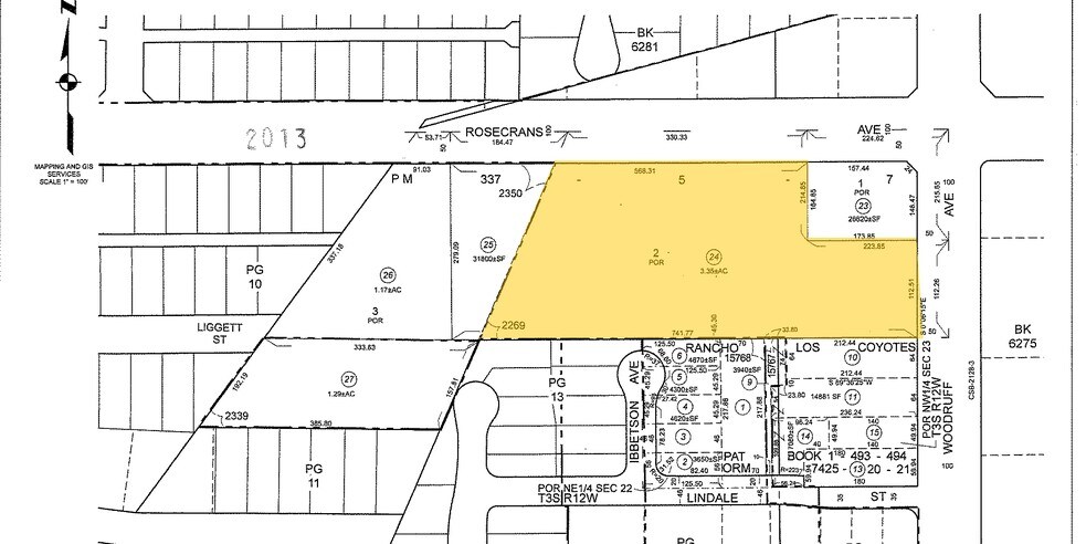 Primary Photo Of 10108-10130 Rosecrans Ave, Bellflower Freestanding For Lease