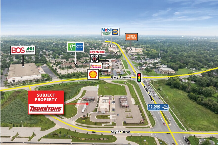 More Photos Of 823 W Lake St, Hanover Park Service Station For Sale