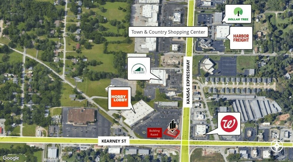 Primary Photo Of 1607 W Kearney St, Springfield Land For Lease