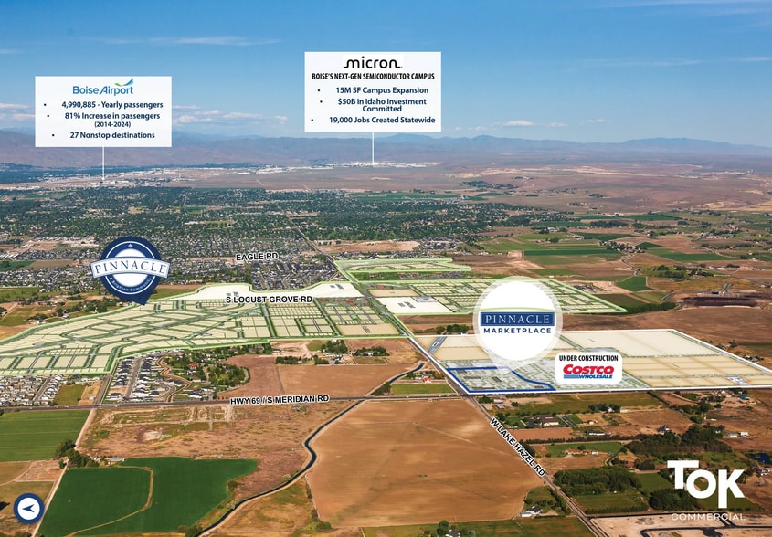 More Photos Of SEC Meridian and Lake Hazel Rd, Meridian Land For Sale