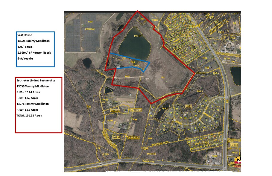 More Photos Of 13025 Tommy Middleton Ln, Waldorf Land For Sale