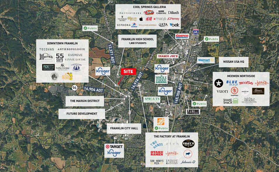 More Photos Of 603 Hillsboro Rd, Franklin Freestanding For Lease