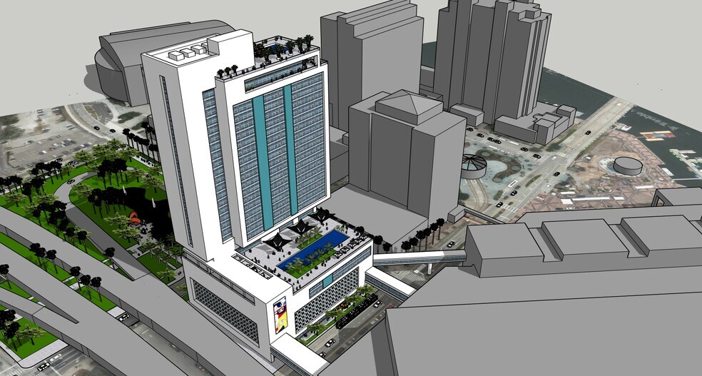 Primary Photo Of 401 S Florida Ave, Tampa Land For Sale