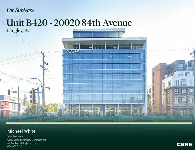 Primary Photo Of 20020B 84 Av, Langley Medical For Lease