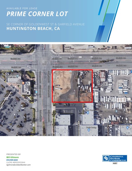 Primary Photo Of Goldenwest St @ Garfield Avenue, Huntington Beach Land For Lease