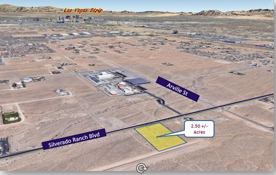 Primary Photo Of W Silverado Ranch Blvd @ Arville St, Las Vegas Land For Sale