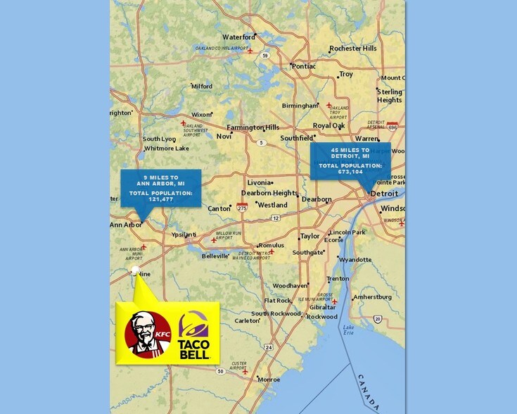 More Photos Of 502 E Michigan Ave, Saline Fast Food For Sale