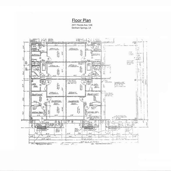 More Photos Of 2011 Florida Ave SW, Denham Springs Office For Sale