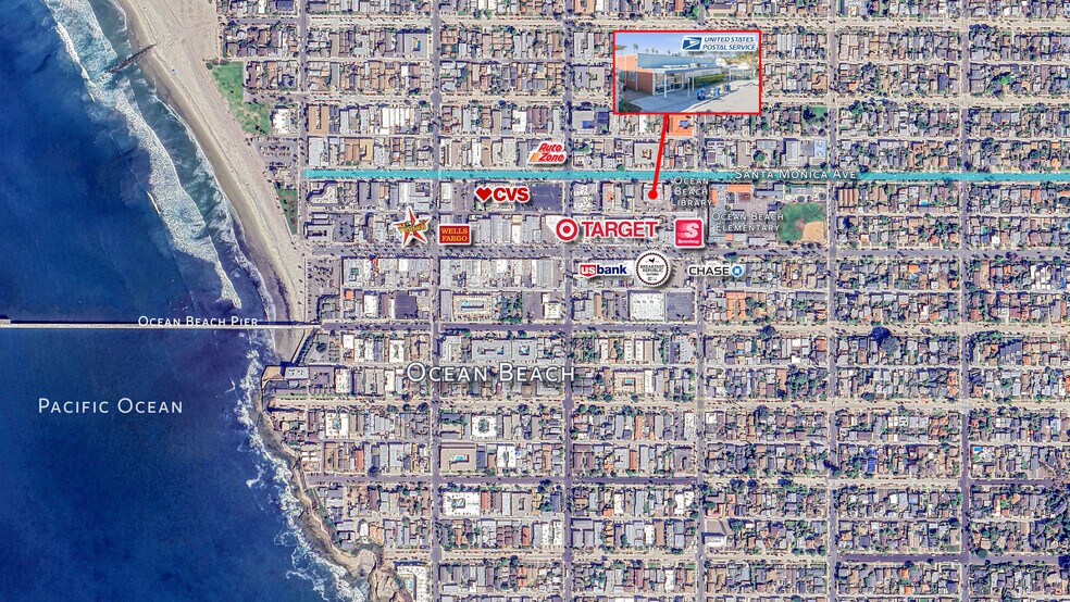 More Photos Of 4833 Santa Monica Ave, San Diego Post Office For Sale