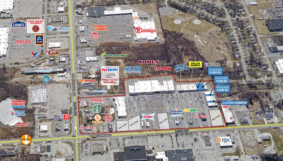 Primary Photo Of 210-218 Dunes Plz, Michigan City Land For Lease