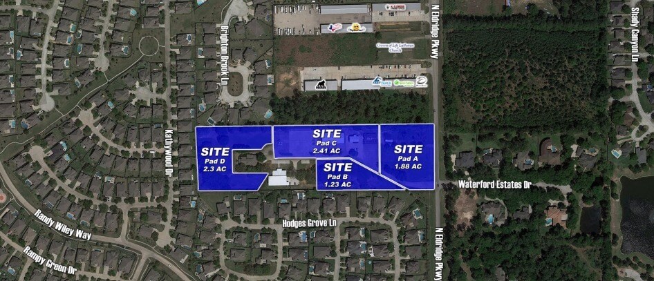 Primary Photo Of 17611 N Eldridge Pky, Tomball Land For Sale