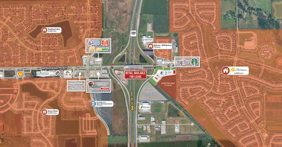 More Photos Of Meridiana Pky @ Green Valley Dr, Rosharon Land For Lease