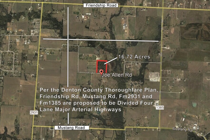 More Photos Of 13305 Joe Allen Rd, Pilot Point Land For Sale