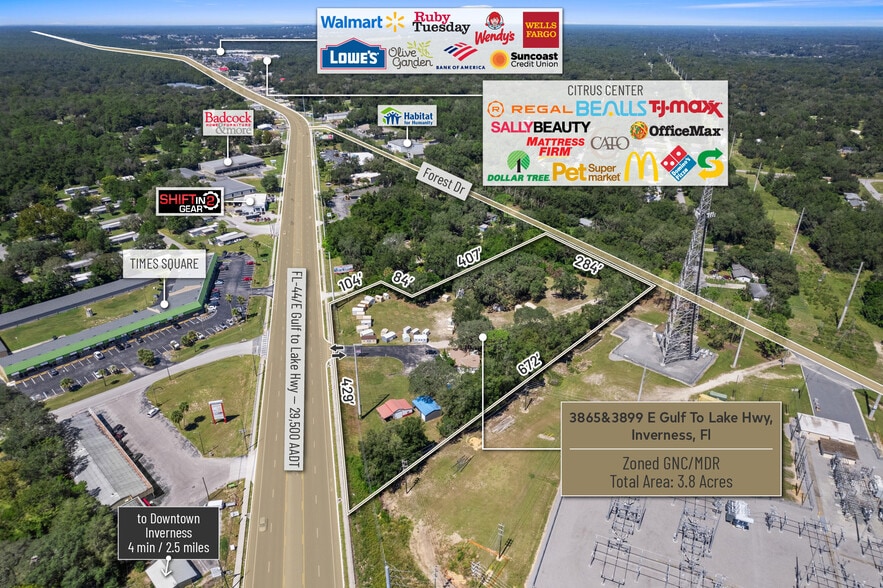More Photos Of 3865 E Gulf To Lake Hwy, Inverness Land For Sale